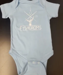 FISHING AND OUTDOOR APPAREL Fishgroms Baby Onesie