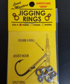 Lead Masters FISHING TACKLE Leadmaster Jigging Rings
