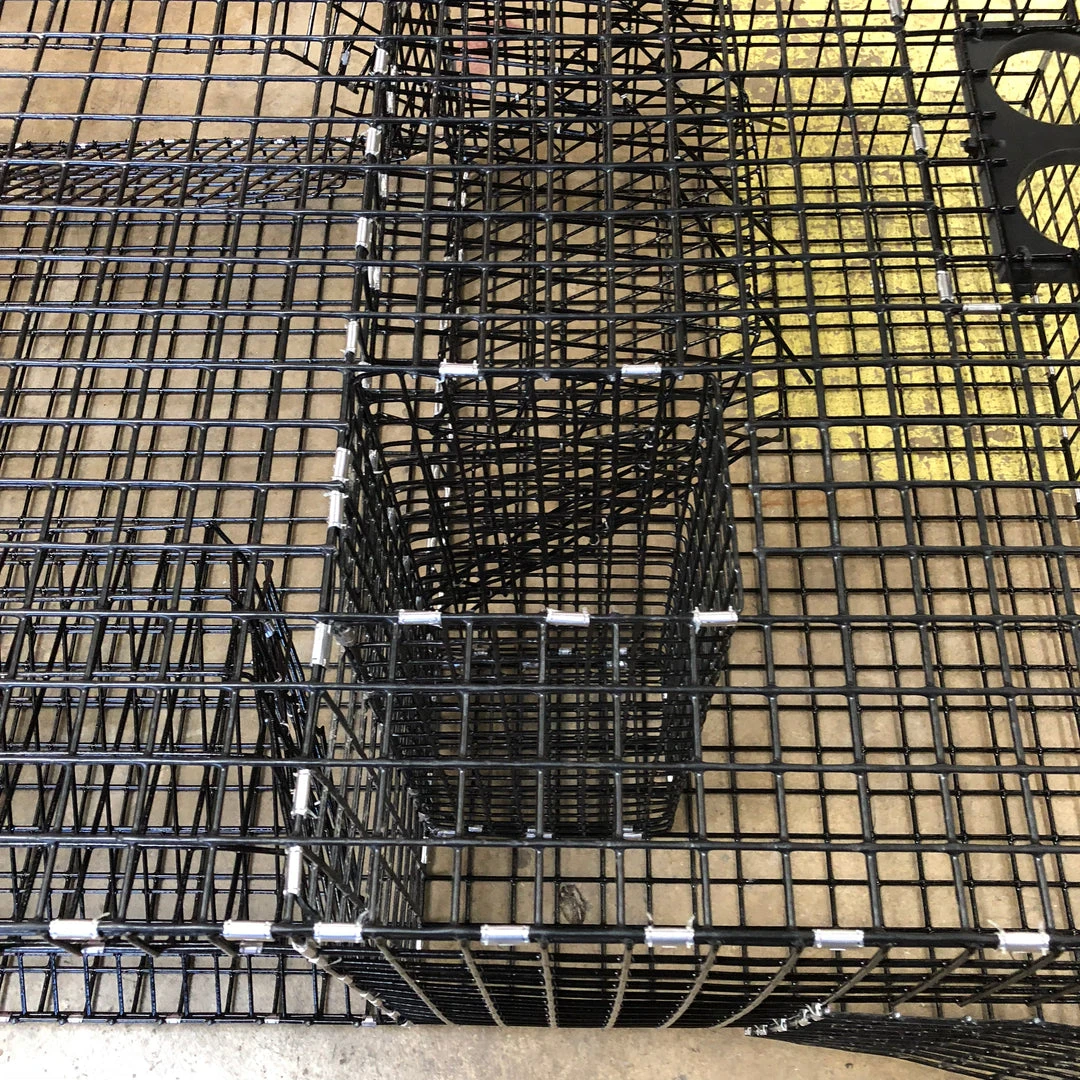 Lobster Port Trap Company COMMERCIAL FISHING Commercial Crab Trap 2X2 Inch Mesh 9 Lobster Port Trap Company COMMERCIAL FISHING Commercial Crab Trap 2X2 Inch Mesh