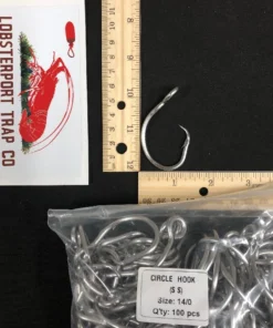 LP Fishing Supply FISHING TACKLE Commercial Tuna Circle Hooks Stainless Steel
