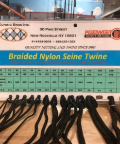 Koring Bros Braided Tarred Nylon Seine Twine