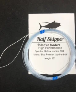 FISHING TACKLE Half Skipper Hollow Braid Wind On Leader
