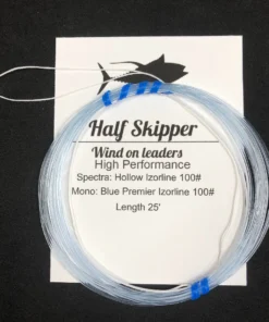 FISHING TACKLE Half Skipper Hollow Braid Wind On Leader