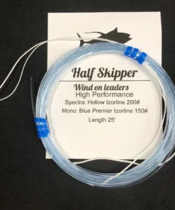 FISHING TACKLE Half Skipper Hollow Braid Wind On Leader