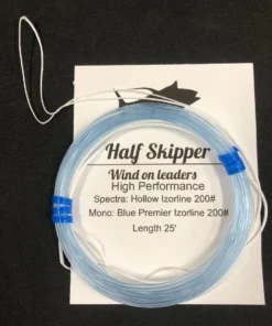 FISHING TACKLE Half Skipper Hollow Braid Wind On Leader