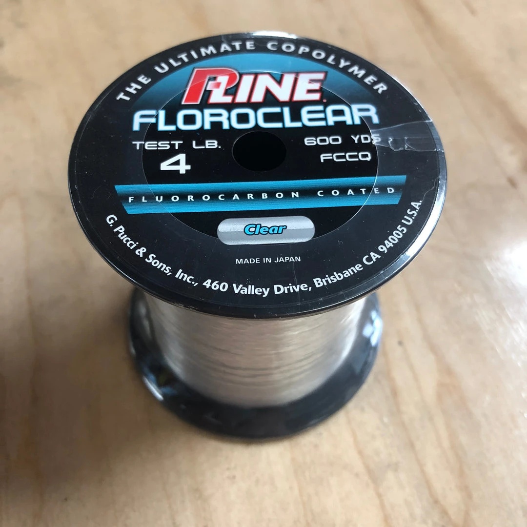 P-Line Floroclear Copolymer Fishing Line FISHING TACKLE 4 P-Line Floroclear Copolymer Fishing Line FISHING TACKLE