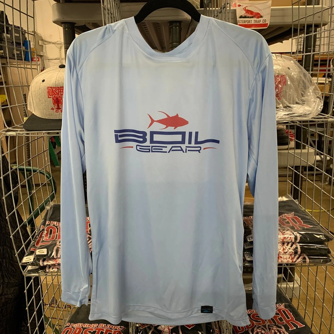 FISHING AND OUTDOOR APPAREL Boil Gear Performance UPF50+ Tech Wear Long Sleeve 3 FISHING AND OUTDOOR APPAREL Boil Gear Performance UPF50+ Tech Wear Long Sleeve