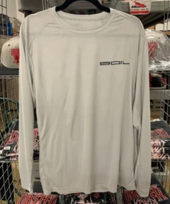 FISHING AND OUTDOOR APPAREL Boil Gear Performance UPF50+ Tech Wear Long Sleeve