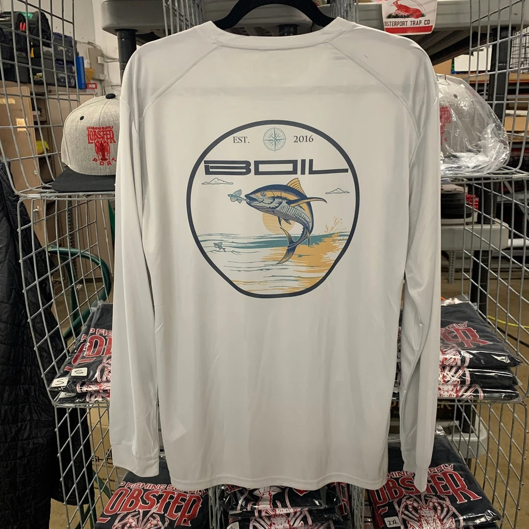 FISHING AND OUTDOOR APPAREL Boil Gear Performance UPF50+ Tech Wear Long Sleeve 5 FISHING AND OUTDOOR APPAREL Boil Gear Performance UPF50+ Tech Wear Long Sleeve