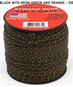 Atwood Rope Atwood 3 And 4 Color Patterned Rope 1/16