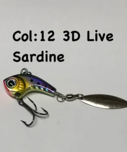 FISHING TACKLE 4D Spin Tail By Caivo
