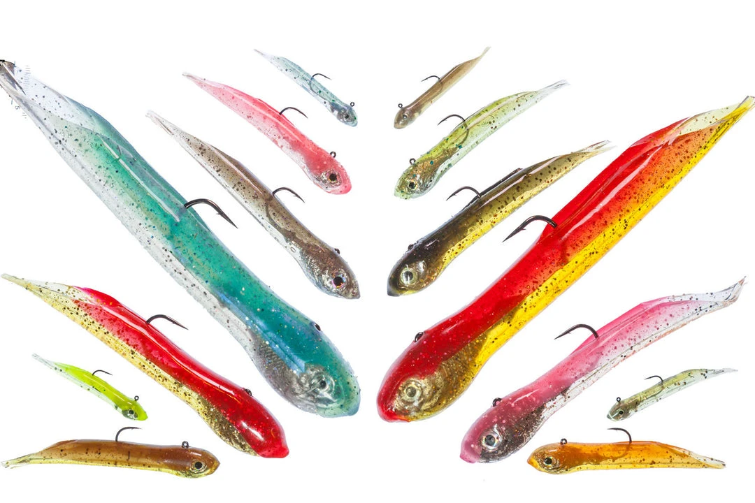 Hookup Baits 8" XL And XXL Custom Tube Baits 3 Hookup Baits 8" XL And XXL Custom Tube Baits