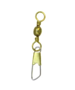 FISHING TACKLE Barrel Swivel With Safety Snaps By Caivo