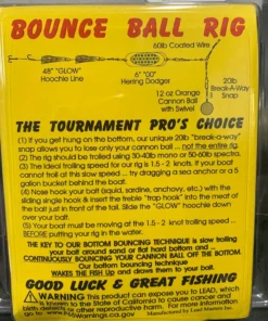Lead Masters Halibut Bounce Ball Rig FISHING TACKLE