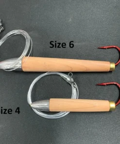 Lead Masters FISHING TACKLE Cedar Plug Trolling Lures 8 Lead Masters FISHING TACKLE Cedar Plug Trolling Lures