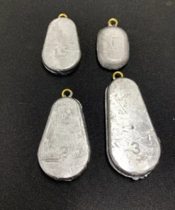 Lead Masters FISHING TACKLE Ringed No Roll Sinker