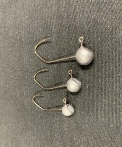 Caivo FISHING TACKLE Mini Ball Jig Head W/Sickle Hook