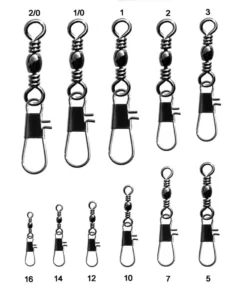 FISHING TACKLE Pucci Interlock Snap Swivels