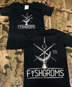 FISHING AND OUTDOOR APPAREL Fishgroms Toddler 2-Sided Print Tee
