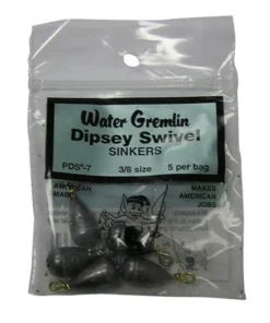 Water Gremlin Dipsey Swivel Bass Casting Sinker FISHING TACKLE