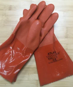 Atlas 620 Double Dipped Vinyl Oil And Chemical Resistant Gloves