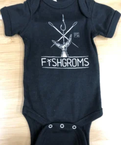 FISHING AND OUTDOOR APPAREL Fishgroms Baby Onesie 8 FISHING AND OUTDOOR APPAREL Fishgroms Baby Onesie