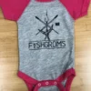 Fishgroms Baby Onesie Jersey Sleeves FISHING AND OUTDOOR APPAREL