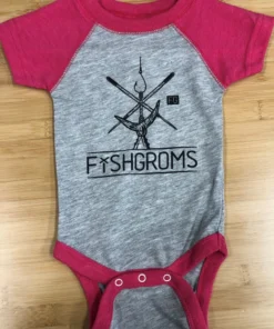 Fishgroms Baby Onesie Jersey Sleeves FISHING AND OUTDOOR APPAREL
