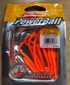 Berkley FISHING TACKLE PowerBait Power Floating Trout Worm 18 Berkley FISHING TACKLE PowerBait Power Floating Trout Worm