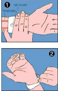 LP Fishing Supply Motion Sickness Wrist Bands